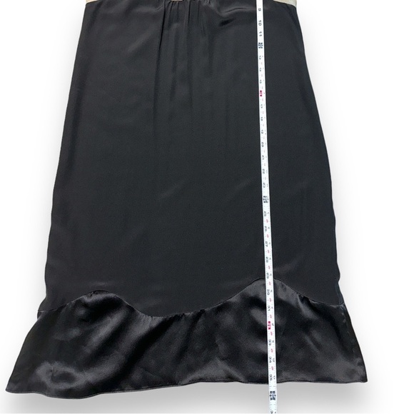 NWT WAYF Black Dress Size 2 Sleeveless 100% Silk - Picture 9 of 10